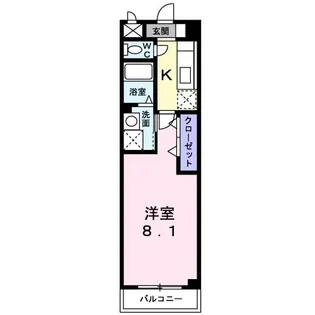 ステュディオ【1階】の間取り