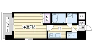 フォレストガーデン今福鶴見IV【7階】の間取り