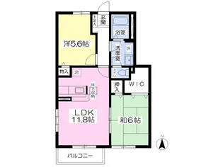 サンシティ C【1階】の間取り