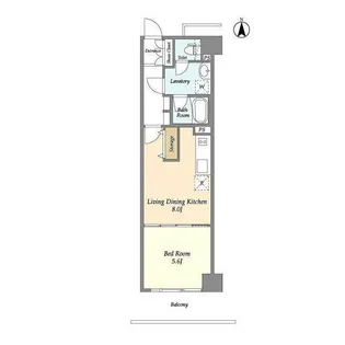 ヒルトップ・スクエアー【7階】の間取り
