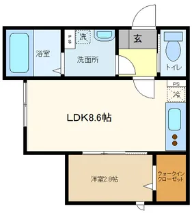 KEIAI RESIDENCEせんげん台V【2階】の間取り