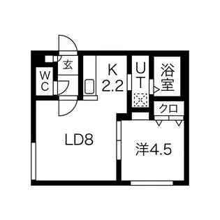 プリオール南郷【1階】の間取り