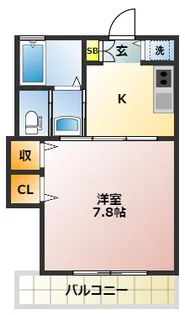 国進ビル【2階】の間取り