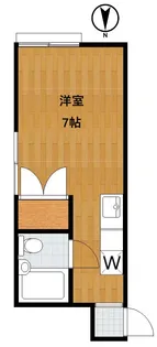 10FLATS【2階】の間取り