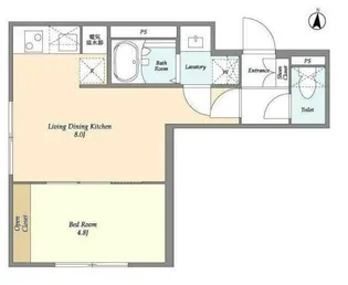 CASA GRAZIE 池袋【5階】の間取り