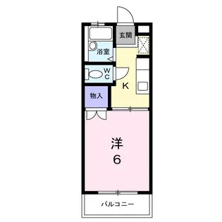 WEST21【2階】の間取り