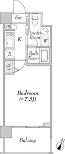 BLUROCK豊洲【7階】の間取り