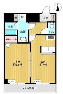 ガラシティ高田馬場【12階】の間取り