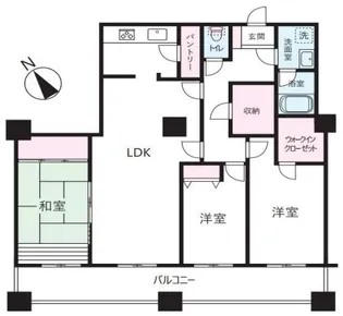 晴海アイランドトリトンスクエアビュータワー 1号棟【44階】の間取り