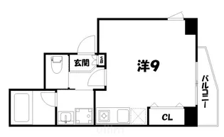 祇園宮川町グランレブリー【2階】の間取り