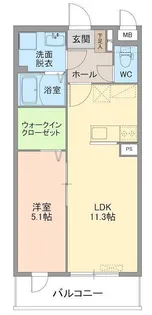 レジデンスノーブル【新築】【2階】の間取り