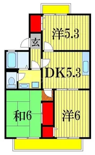 セジュール21【2階】の間取り