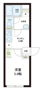 レピュア志村坂上レジデンス【3階】の間取り