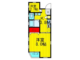 セレッサ氷野【3階】の間取り