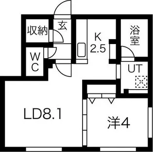 Birch(バーチ)【2階】の間取り