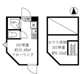 ティ アーモレディ【1階】の間取り