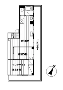小間屋ビル【3階】の間取り