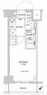 プラウドフラット登戸【9階】の間取り
