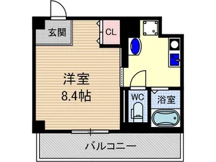 マインズ コム南茨木【3階】の間取り