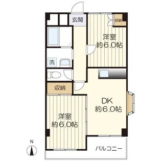 ステイブル橋場【2階】の間取り