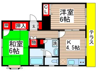 ガーデンタウン高山 C棟【1階】の間取り