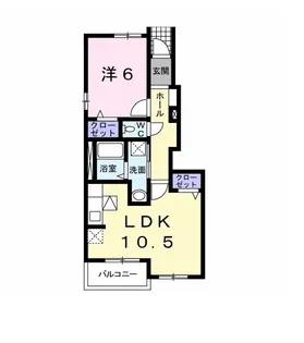 アルカンシエル【1階】の間取り
