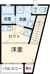 バーミープレイス蒲田【2階】の間取り