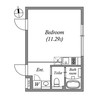 ALERO高円寺南【3階】の間取り