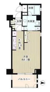 スカーラ四谷第2【2階】の間取り