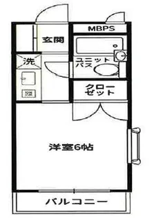 ライオンズマンション相武台前第5【2階】の間取り