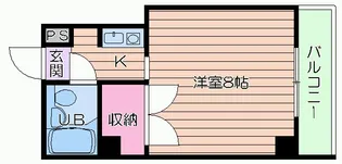 ユニオンハイツ【4階】の間取り