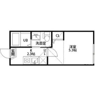 Girasol M【1階】の間取り