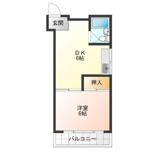コーポハラ【3階】の間取り