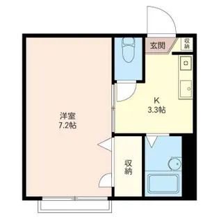 HOUSE K2【1階】の間取り