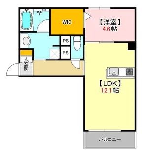 メゾンド光町【2階】の間取り
