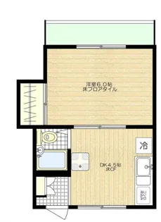 コーポ青葉【2階】の間取り
