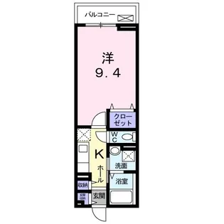 MATSU‐KAZE I【2階】の間取り