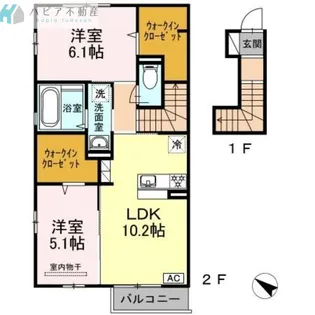 SEJOUR-N【2階】の間取り