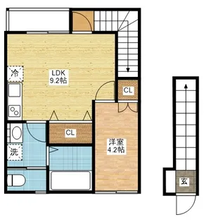 Signpost クロス【3階】の間取り