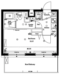 AXAS新江古田【5階】の間取り