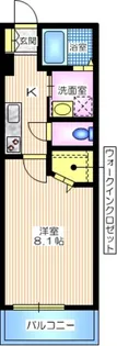 Montagne【2階】の間取り