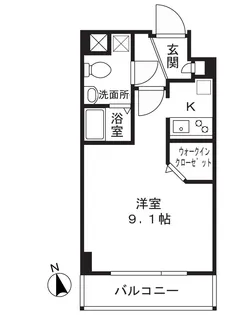 MALMAISON【2階】の間取り