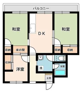 サンコーポMAKI【4階】の間取り