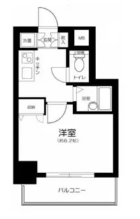 ドルチェ芝浦ディマーレ【8階】の間取り