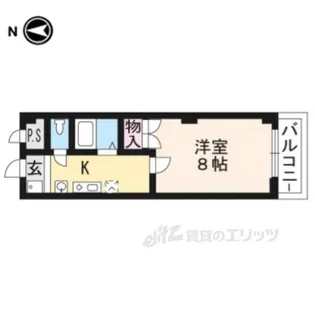 BonsoirLune【2階】の間取り