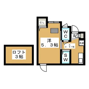 ライブリー成増【2階】の間取り
