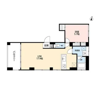 砧4丁目プロジェクト【1階】の間取り