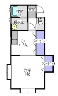 パレットNハウス【2階】の間取り