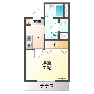 KSハウス【1階】の間取り