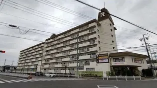 里水マンションB【8階】の外観